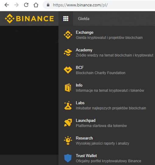 A Binance Exchange - kezdő útmutató, Pénz betétbe helyezése bitcoinokban