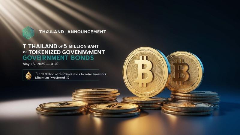 Tajlandia tokenizuje obligacje rządowe za $150 Mln