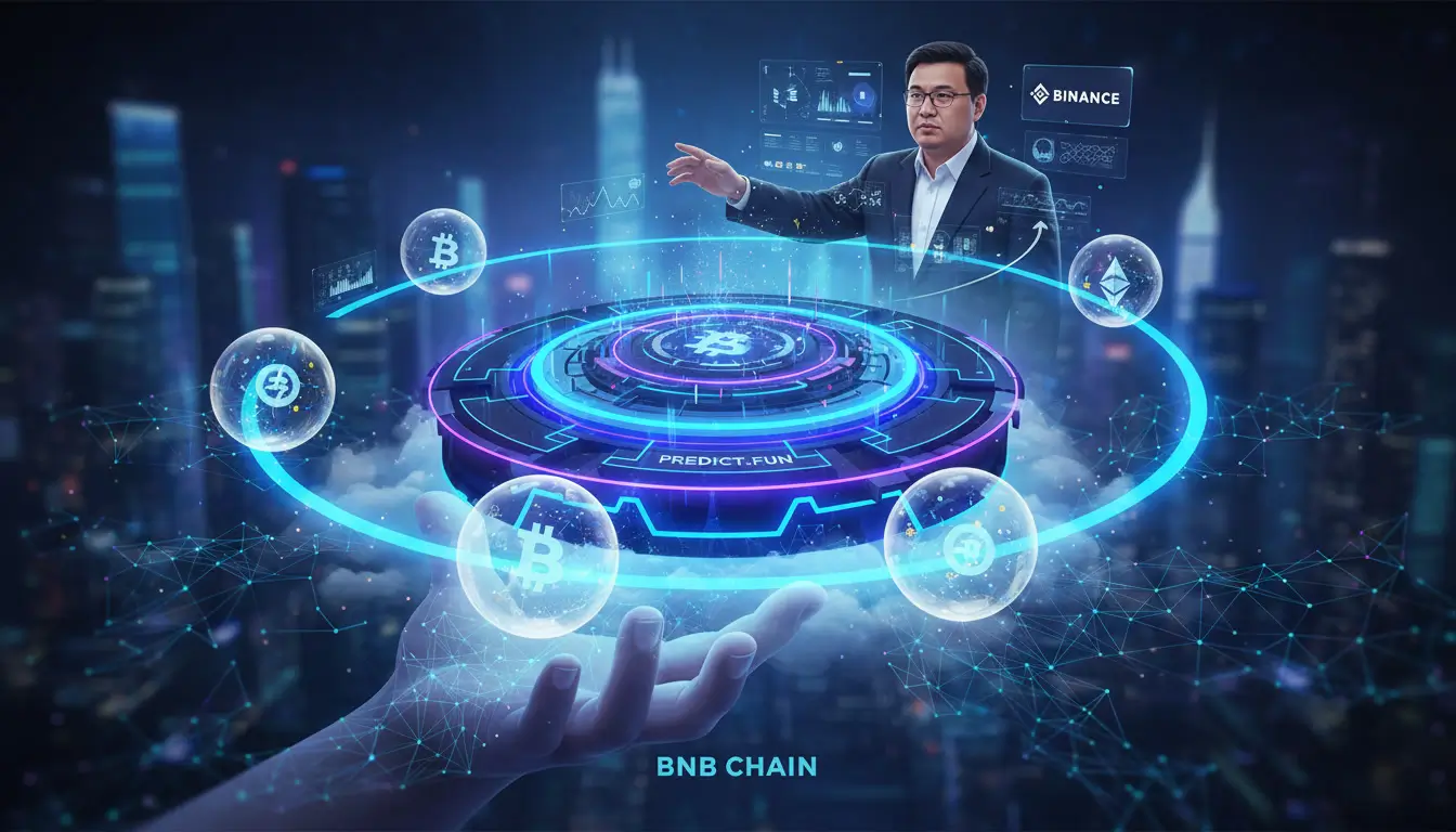 CZ zapowiada Predict.Fun – nowy rynek predykcji natywny dla BNB Chain