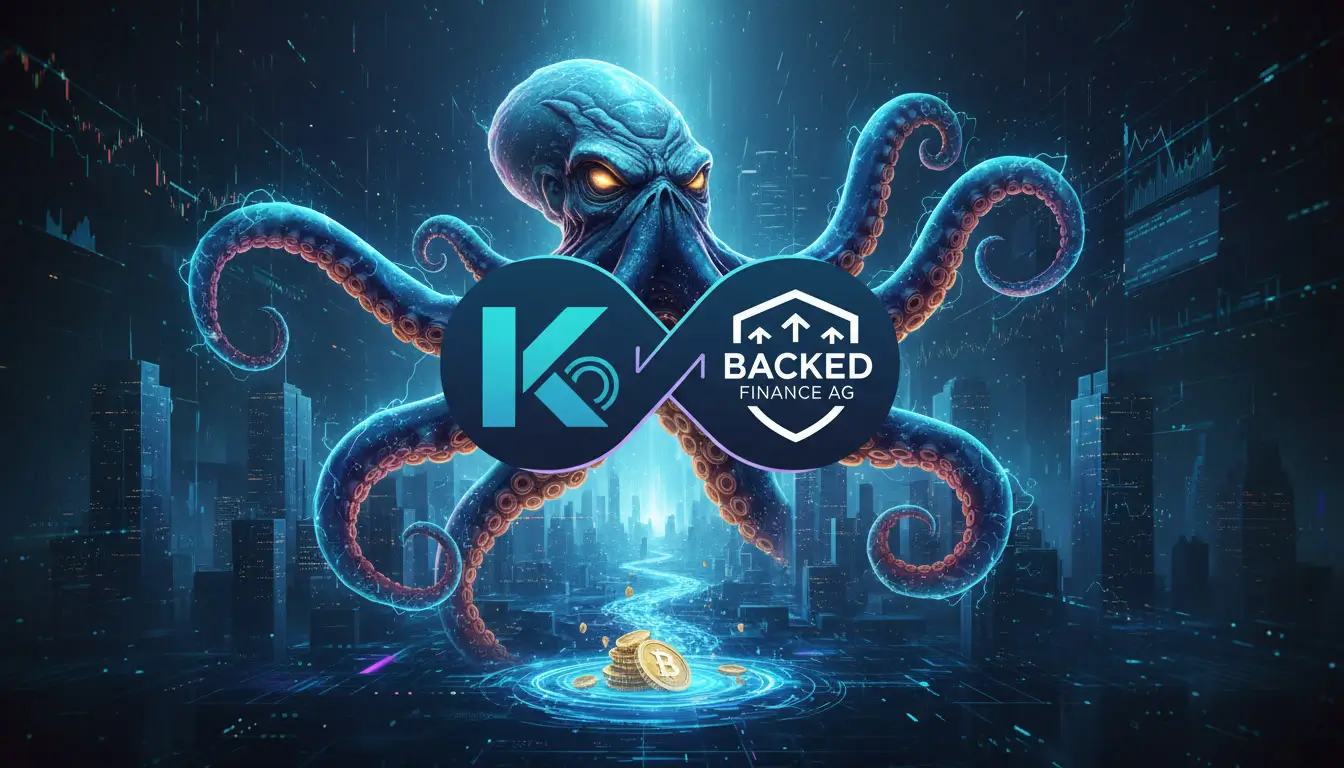 Kraken przejmuje Backed Finance